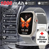 2025 New For Xiaomi Smart Watch Men Women 1.85-Inch HD AMOLED Full Touch Screen IP68 Waterproof Bluetooth Call SmartWatch Man