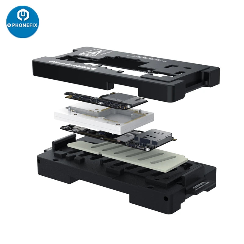Accesorio de prueba de placa base iSocket Qianli para iPhone 12, 13, Pro Max, 14 y 15, probador de función de radiofrecuencia de capa intermedia de placa lógica