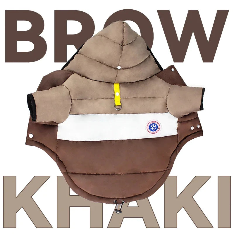 Chaqueta de algodón de invierno para perros, ropa cálida para mascotas, abrigo para cachorros, perros pequeños, medianos, gatos, chihuahuas, bulldogs y malteses.