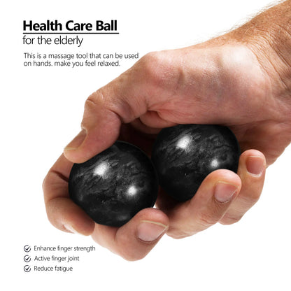 Pelotas antiestrés para adultos, bolas de jade, ejercicios de meditación, alivio del estrés, relajación, zen, salud china, Baoding