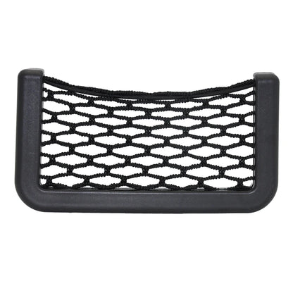 1pcs/2pcs Car Organizer Storage Bag Auto Paste Net Pocket Phone Holder Car Accessories 20*8CM 8*15CM Universal