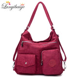 Luxury Handbags Women Bags Designer Waterproof Nylon Cloth Crossbody Bags for Women 2024 Large Capacity Lady Shoulder Bag Tote