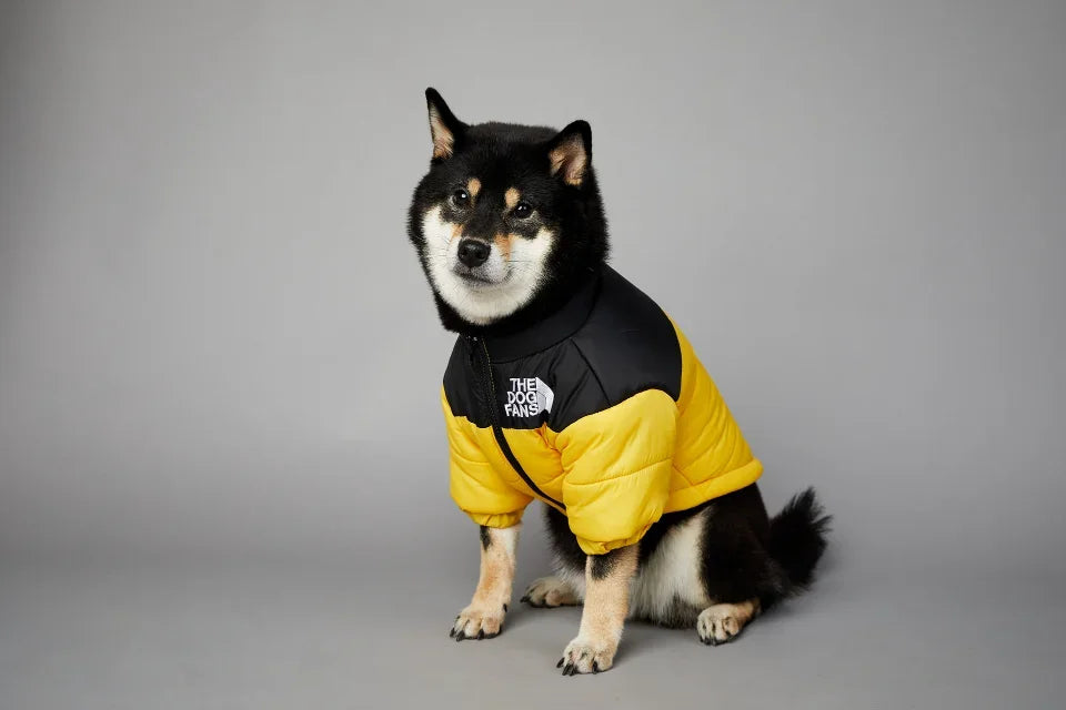 Puppy Coat Dog Down Jacket The Dog Fans Winter Pet Clothes for Small Medium Dogs Warm Thick Dog Vest French Bulldog Dropshipping