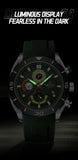 NAVIFORCE Sport Watch for Men Waterproof Quartz Wristwatch Chronograph Military Clock With Luminous Reloj Hombre Male Gift 2024