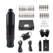 Tattoo Kit Rotary Tattoo Machine Pen Needles Tattoo Inks Power Supply Tattoo Foot Pedal for Tattoo Beginners