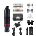 Tattoo Kit Rotary Tattoo Machine Pen Needles Tattoo Inks Power Supply Tattoo Foot Pedal for Tattoo Beginners