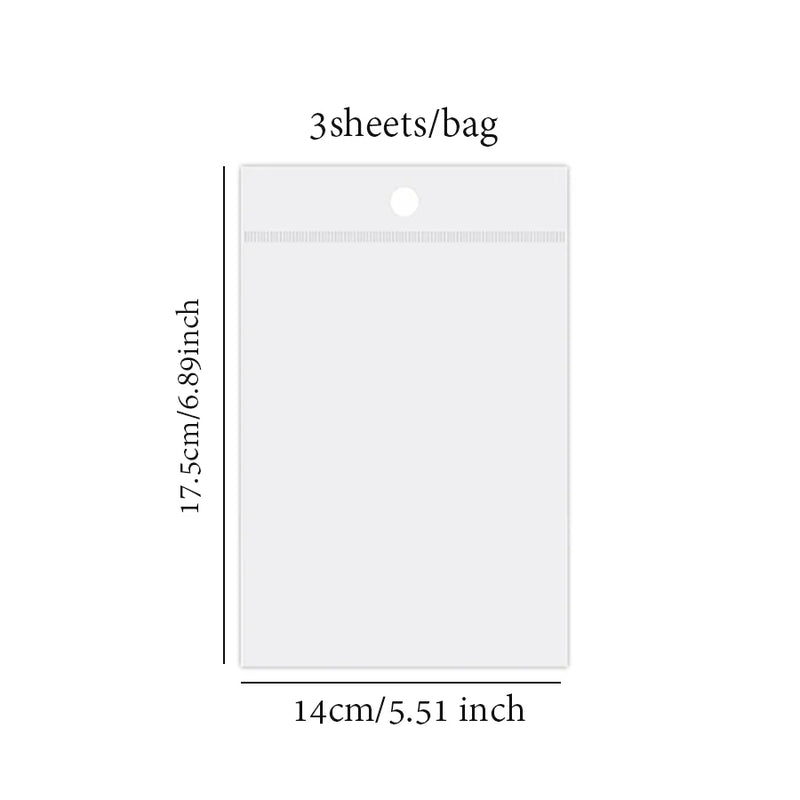 Mr. Paper 6Pcs/bag miniature store series folding scenic stickers visual stacking stickers stationery for DIY Journal, Scrapbook