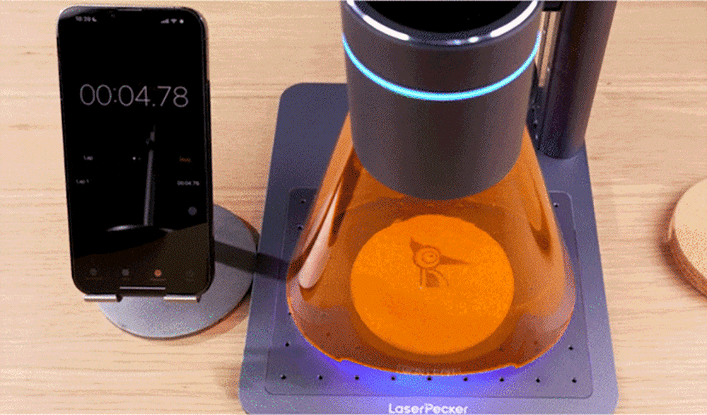 LASERPECKER 4 LP4 Laser Engraving Machine for All Materials Dual Light Laser Engraver Portable for Metal Wood Plastic Carving