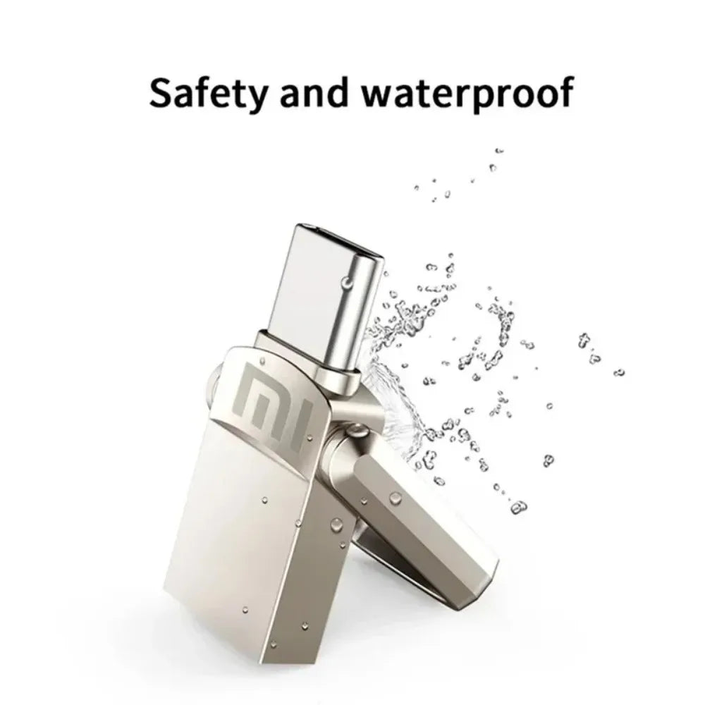 Original XIAOMI USB Flash Drive 2TB Metal USB U Disk Flash Drives High Speed Pendrive 1TB Portable USB Memory Drive Accessory