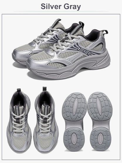 Baasploa Women Running Shoes 35-42 Fashion Lightweight Mesh Breathable Sport Shoes Comfort Soft Female Outdoor Casual Sneakers