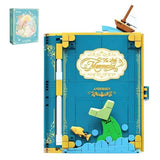 Dream Princess 3D Storybook Building Blocks Books Anime Film MOC Bricks Toys Cute Fairy Tales Model Children Girl Birthday Gifts