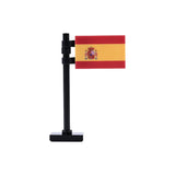 MOC City Street View National Flag Series WW2 Accessories Building Blocks Franch Italy Military Army War DIY Kid Bricks Toy Gift
