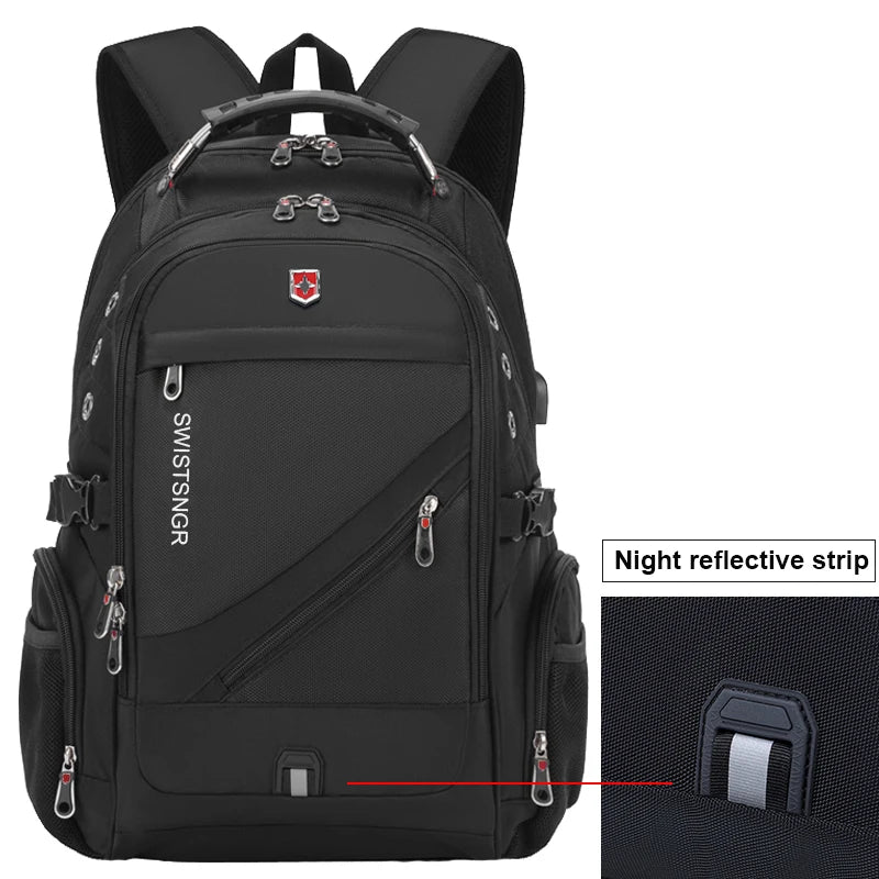 Mochila impermeable para portátil de 17/20 pulgadas 2025, mochila de viaje para hombre y mujer, mochila Oxford, mochila escolar moderna para hombre