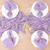 Set of 12 Gauze Cheesecloth Napkins Cloth Bulk Dinner Table Napkins for Home Wedding Valentine's Party Event Table Decoration