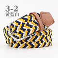 Stretch Woven Belt Unisex Canvas Belts Fashion Casual Student Belt Women Cinturon Male Waistband 105cm