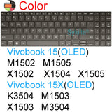 Keyboard Cover for ASUS Vivobook 15 Pro 15X OLED GO S S15 N6506 S5507 S5506 M5506 X1505 M1505 K3504 Silicone Protector Skin Case