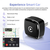 2025 New Adapter 2in1 Mini CarPlay Box Wired To Wireless CarPlay Android Auto Smart Box Bluetooth Connect Plug&Play For 98% Cars