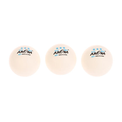 10 pelotas de ping pong de 40 mm, ABS, para entrenamiento de mesa, profesionales, TTF, estándar, para competición.