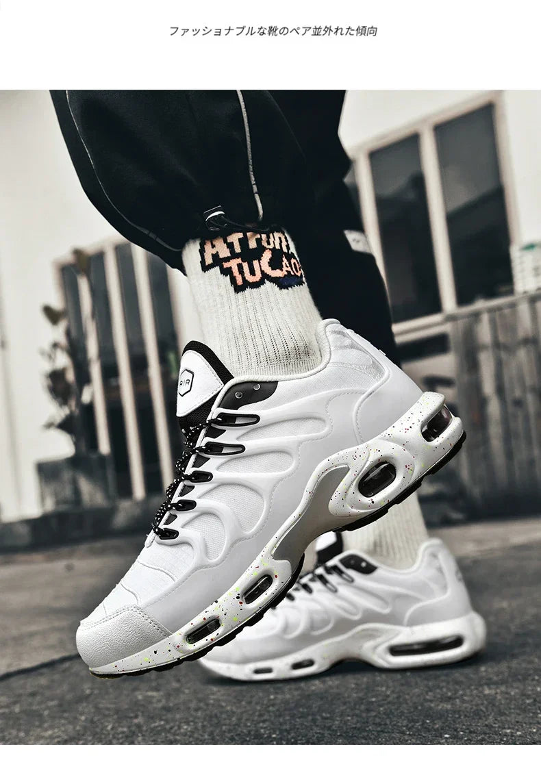 New Men's Air Cushion Running Shoes Designer Footwear Luxury Shoes Male Fitness Jogging Sneakers Basketball Antiskid Mens Tennis