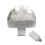Car DJ RGB Music Sound Colorful LED Mini Mushroom Atmosphere Lights Auto USB-C IOS Holiday Party Karaoke Welcome Decoration 5V