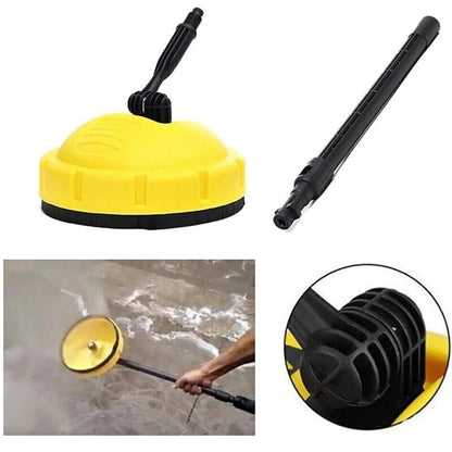 Long Handle Pressure Washer Rotary Brush High Pressure Washer Rotary Brush Adapter Deck Wall Patio Cleaner for Karcher K1-K7