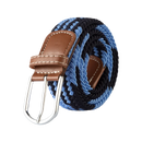 107/120/130cm UNISEX Casual Knitted Pin Buckle Women Belt Woven Canvas Elastic Expandable Braided Stretch Jeans Belts for Men