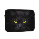 Black Cat Laptop Bag Tablet Notebook Case For Hp Dell Lenovo Computer For Macbook Air Pro Retina 10-17 Sleeve