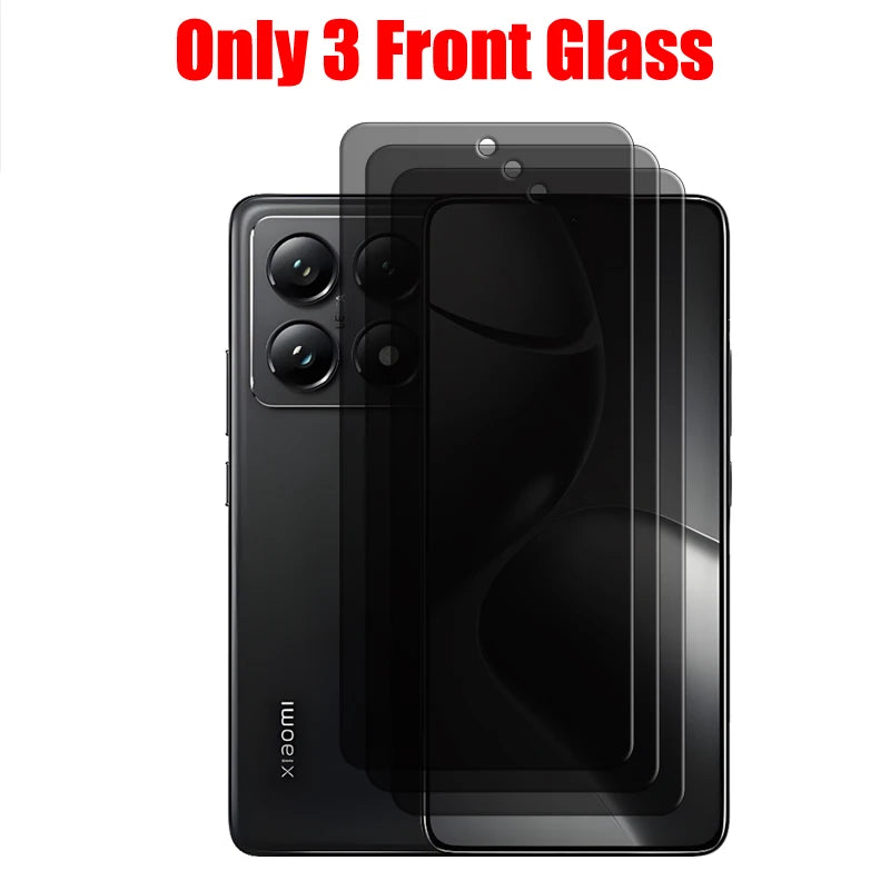 For Xiaomi 14T Pro Glass For Xiaomi 14T 14 T Pro Tempered Glass Anti Peep Privacy Screen Protector For Xiaomi 14T Lens Film
