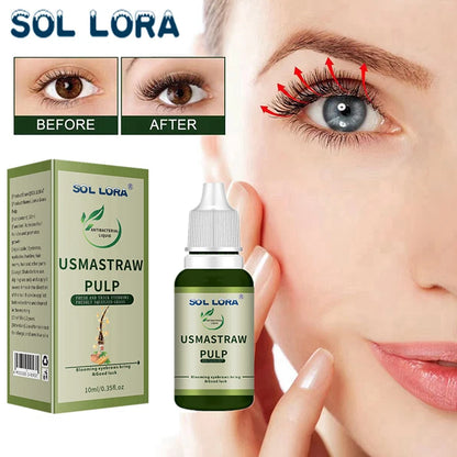 Suero para el crecimiento de cejas, nutre los folículos y realza las pestañas. Líquido nutritivo para pestañas gruesas y alargamiento intensivo.