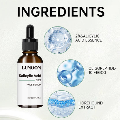 Salicylic Acid Facial Serum Firming Even Skin Tone,unclogs Pores,oil Control Lightening Fine Lines Fast Absorption Face Care