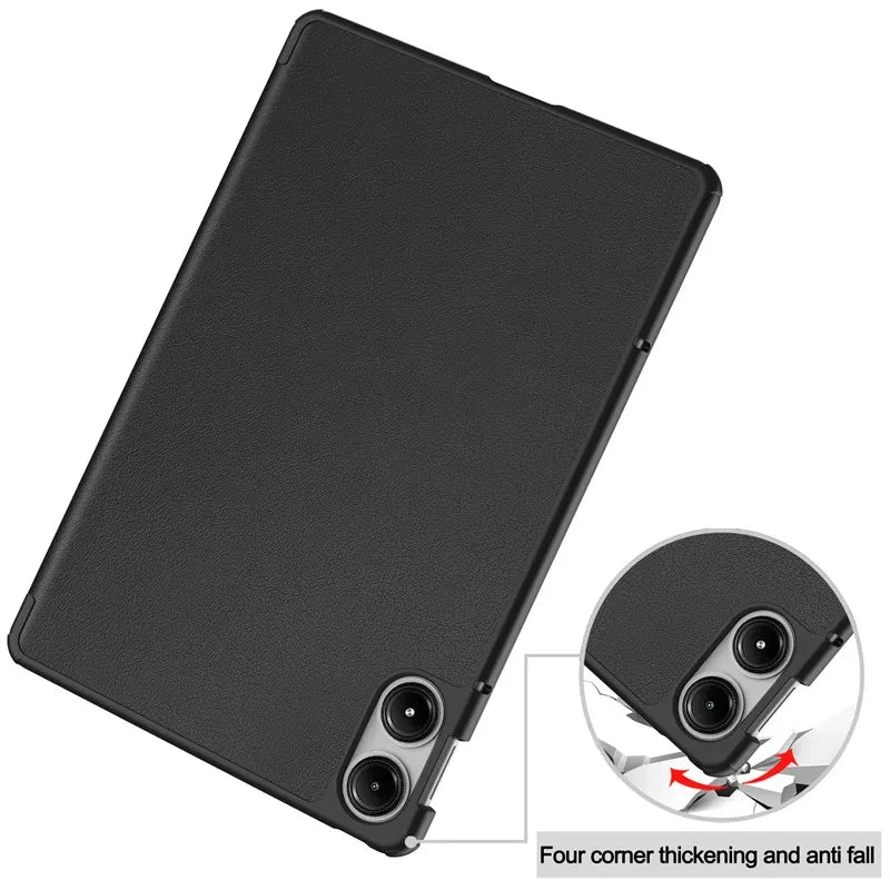 For Xiaomi Redmi Pad Pro 2024 Tri-Folding Flip Stand Case Funda for Red Mi Pad Pro 12.1 Tablet with Auto Sleep Cover