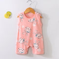 New 2025 Soft and Lightweight Cotton Baby Crawling Clothes for Boys Girls Aged 1-20 Months Children Romper Kids Homewear