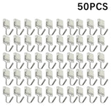 Strong Magnetic Multi-Purpose Storage Hooks, Home Kitchen Bar Key Hooks, Bathroom Hangers, 50Pcs 