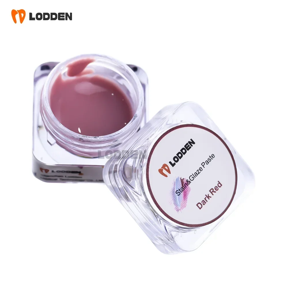 Dental Glaze Paste Diluent Liquid Refreshing Liquid Stain and Glazing Paste Kits for Zirconia Dental Lab Cad Cam Material Lodden