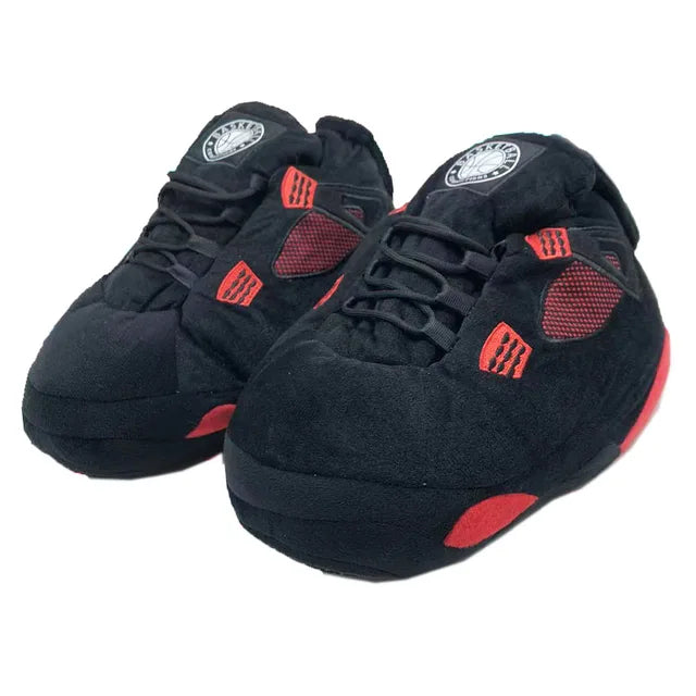 Warm Home Slippers for Men and Women, One Size Fits Most Sneakers, Indoor Cotton Shoes, Bedroom Floor Sliders, Unisex, Female, Winter 