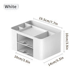 1PC Pen Organizer With 2 Drawer Multi-Functional Pencil Holder For Desk Holder Storage Box For Desk Office Supplies Vanity Table
