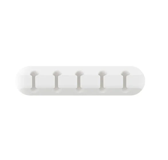 NONGAMI-Silicone USB Cable Organizer, Cable Winder, Desktop, Tidy Management Clips, Suporte para Mouse, Headphone, Wire Organizer