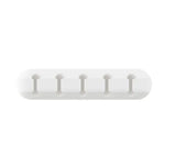 NONGAMI-Silicone USB Cable Organizer, Cable Winder, Desktop, Tidy Management Clips, Suporte para Mouse, Headphone, Wire Organizer