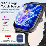 LAXASFIT 2026 New Smartwatch Bluetooth Calling Music Playback Heart Rate & Blood Pressure Monitoring Unisex Holiday Gift