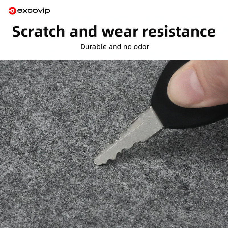 EXCO Large Felt Desk Pad Extended Mouse Keyboard Mat Non-Slip Base Computer Desktop Soft Protector for Gaming Office Home Laptop