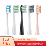 Oclean Electric Toothbrush Heads Replacement Cleaning Toothbrush Heads for All Oclean X PRO/X/Z1/ F1/ One/ Air Toothbrushes 