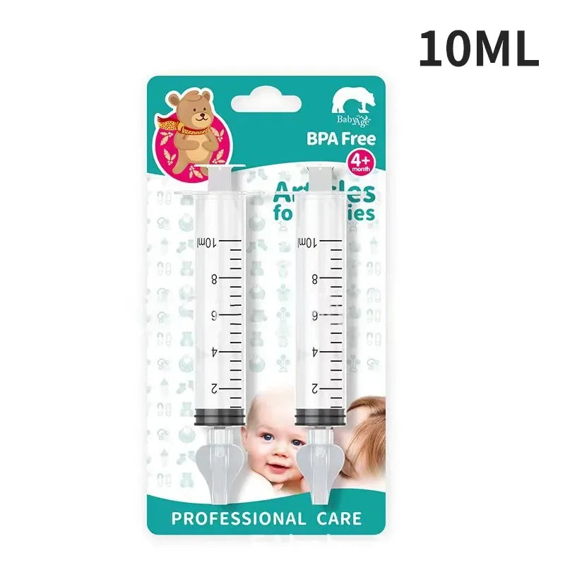 10ML/20ML Baby Nasal Aspirator Syringe Baby Nose Cleaner Rhinitis Nasal Washer Irrigator Baby Nose Washing for Children