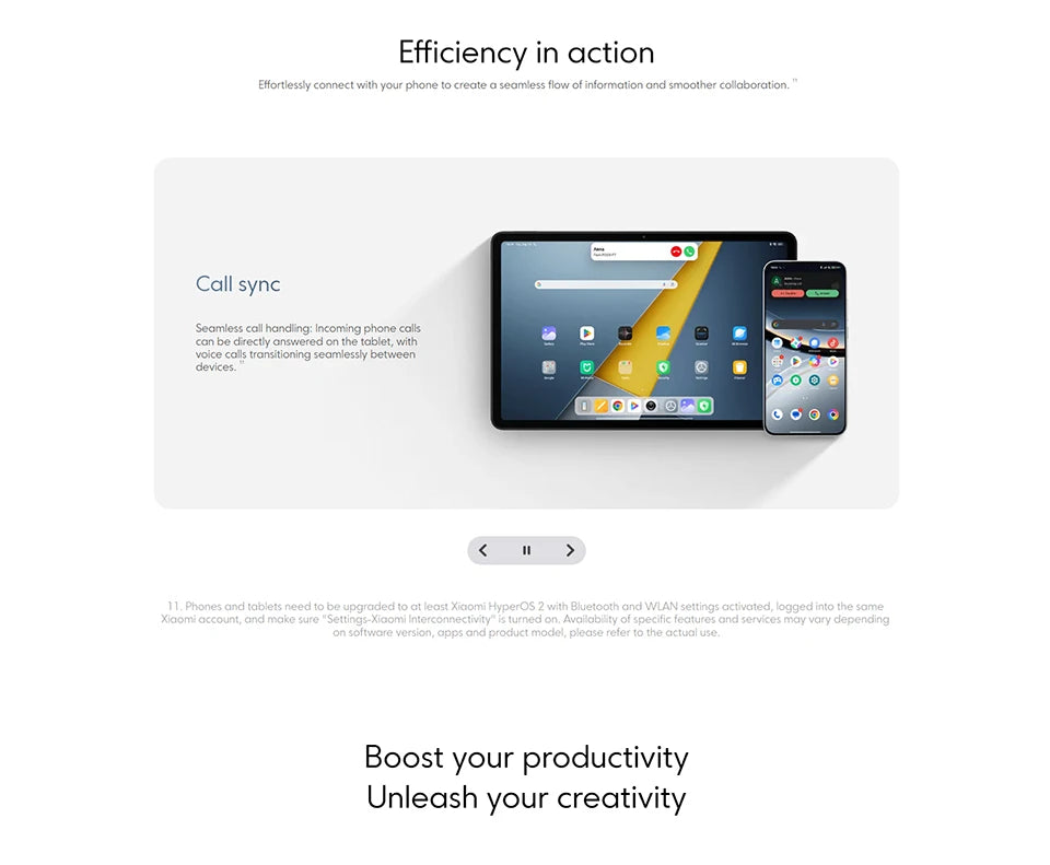 POCO PAD M1 Wifi 8GB 256GB Tablet PC 12.2" 2.5K Display 12000mAh Battery