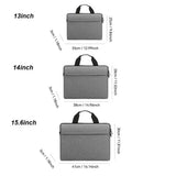13.3 14 15.6 inch Laptop Handbag Sleeve Case Ultra Thin Notebook Cover Pouch Shoulder Bag For Lenovo HP Dell Asus Samsung
