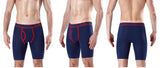 2024 New Style Cotton Fly Boxer Long Leg Underwear For Men Shorts Big Size And Panties Homme Luxury Brand Boxerhomme Underpants