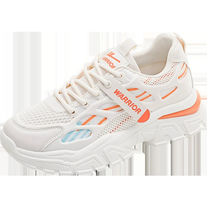 Fashionable Men And Women 2024 Spring And Summer New Mesh Breathable Versatile Thick Sole Hot Casual Sports Couple Shoes New