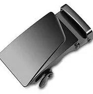 Men's Leather Belt Buckle Single Knot Casual Cross-border Style 4.0 Automatic Width 3.5cm