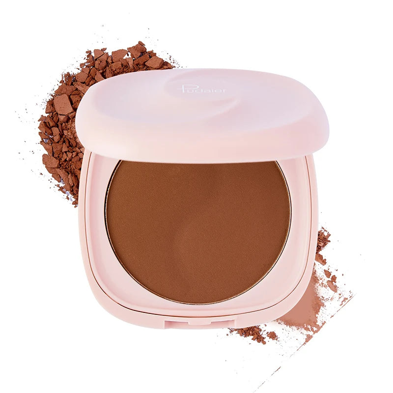 Bronzer controle duradouro óleo pressionado configuração pó fosco à prova dwaterproof água solto translúcido nu pó facial maquiagem coreana cosméticos