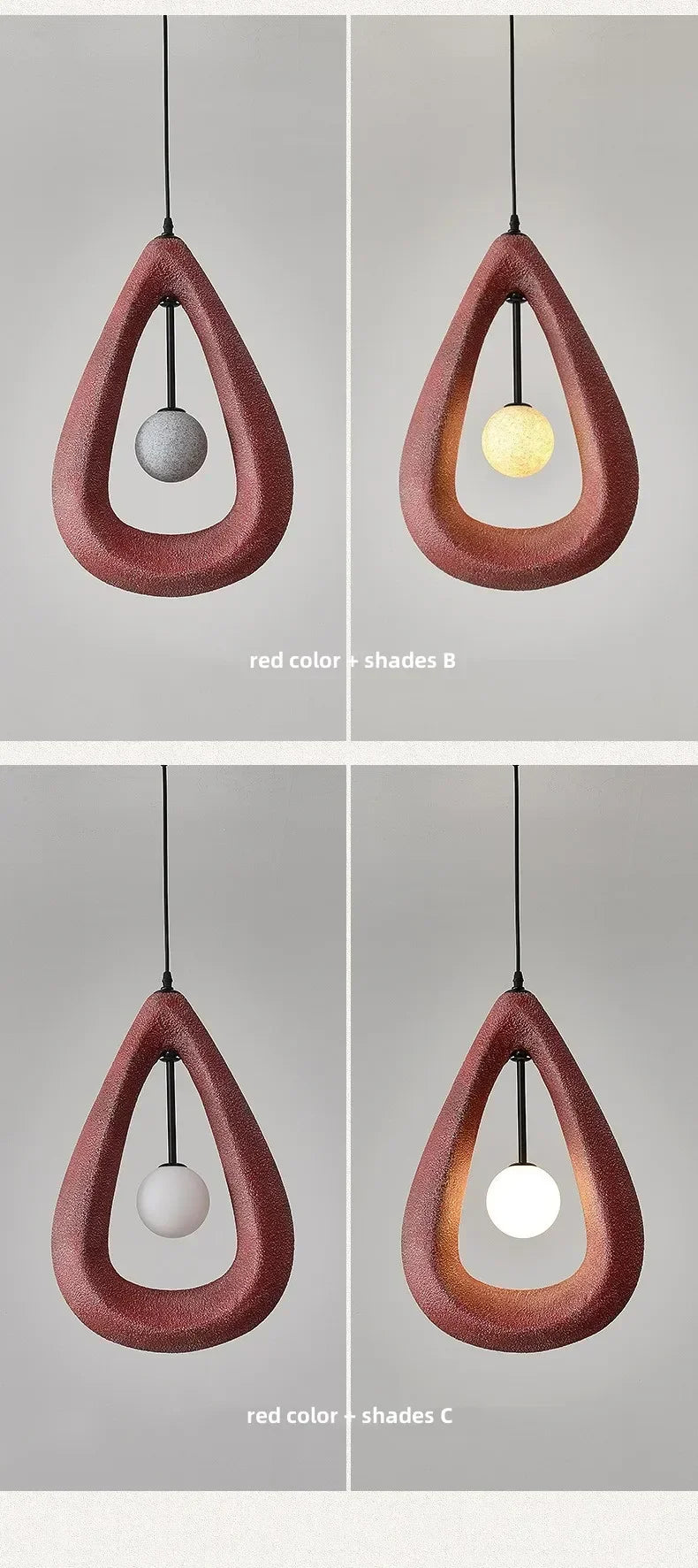 Lámpara colgante japonesa Wabi Sabi, lámpara de techo nórdica para comedor, decoración del hogar, mesa de bar, isla de cocina, lámpara colgante creativa
