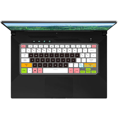 Keyboard Cover for ASUS TUF Gaming A15 A16 A17 Dash F15 F16 F17 FA507 FA607 FX507 FX607 FA707 Silicone Protector Skin Case 15 16
